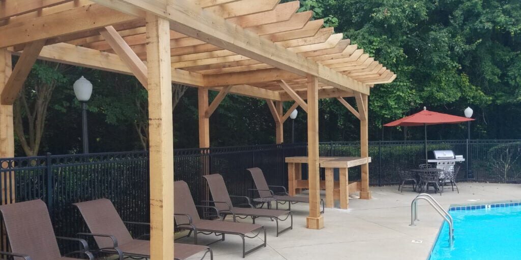 aluminum fencing pool